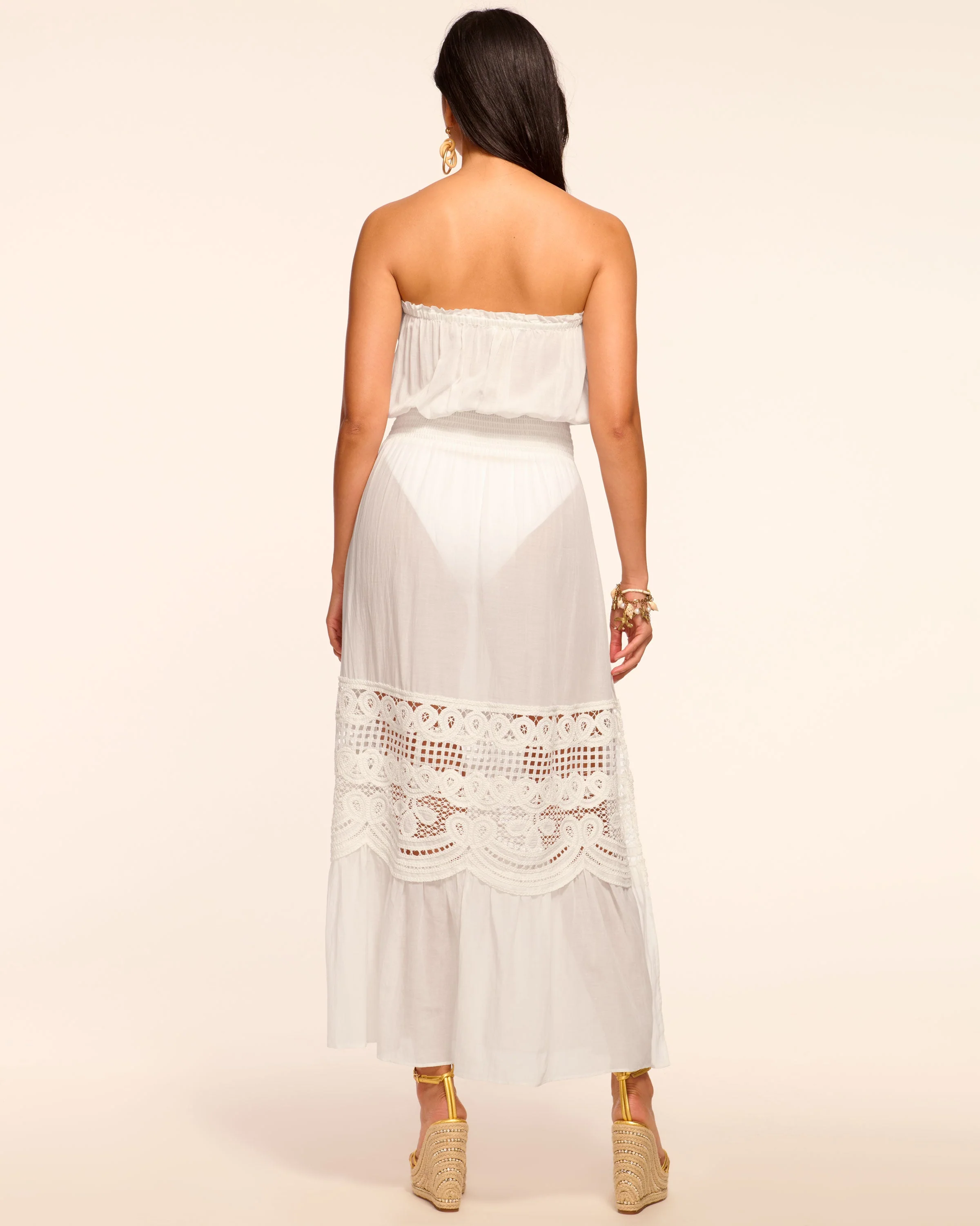 Cambridge Strapless Coverup Maxi Dress - Image 8
