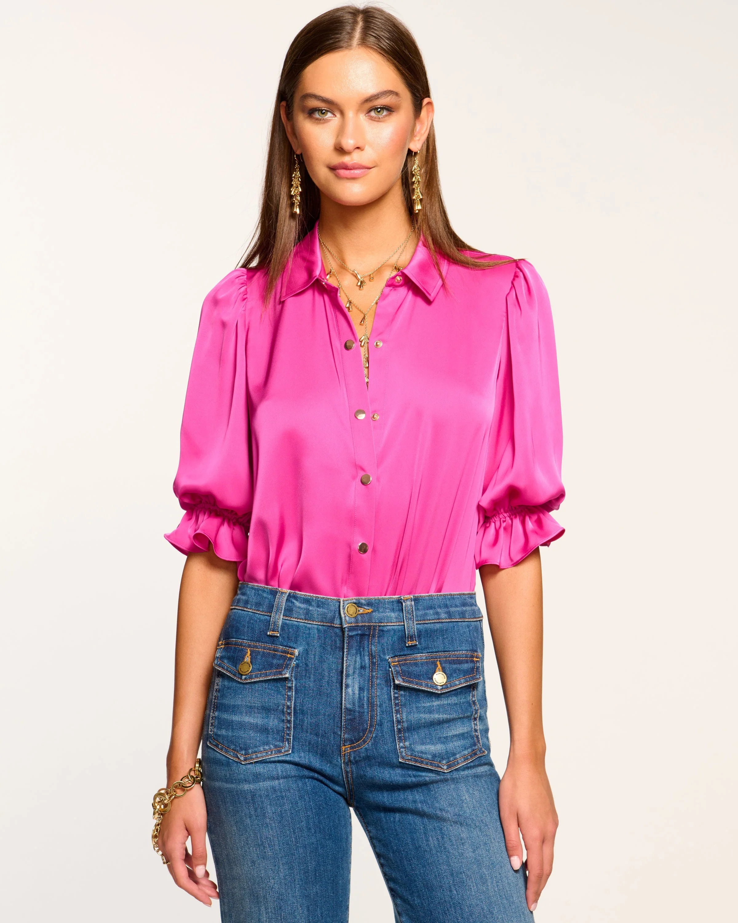 Dina Button Down Bodysuit - Image 24