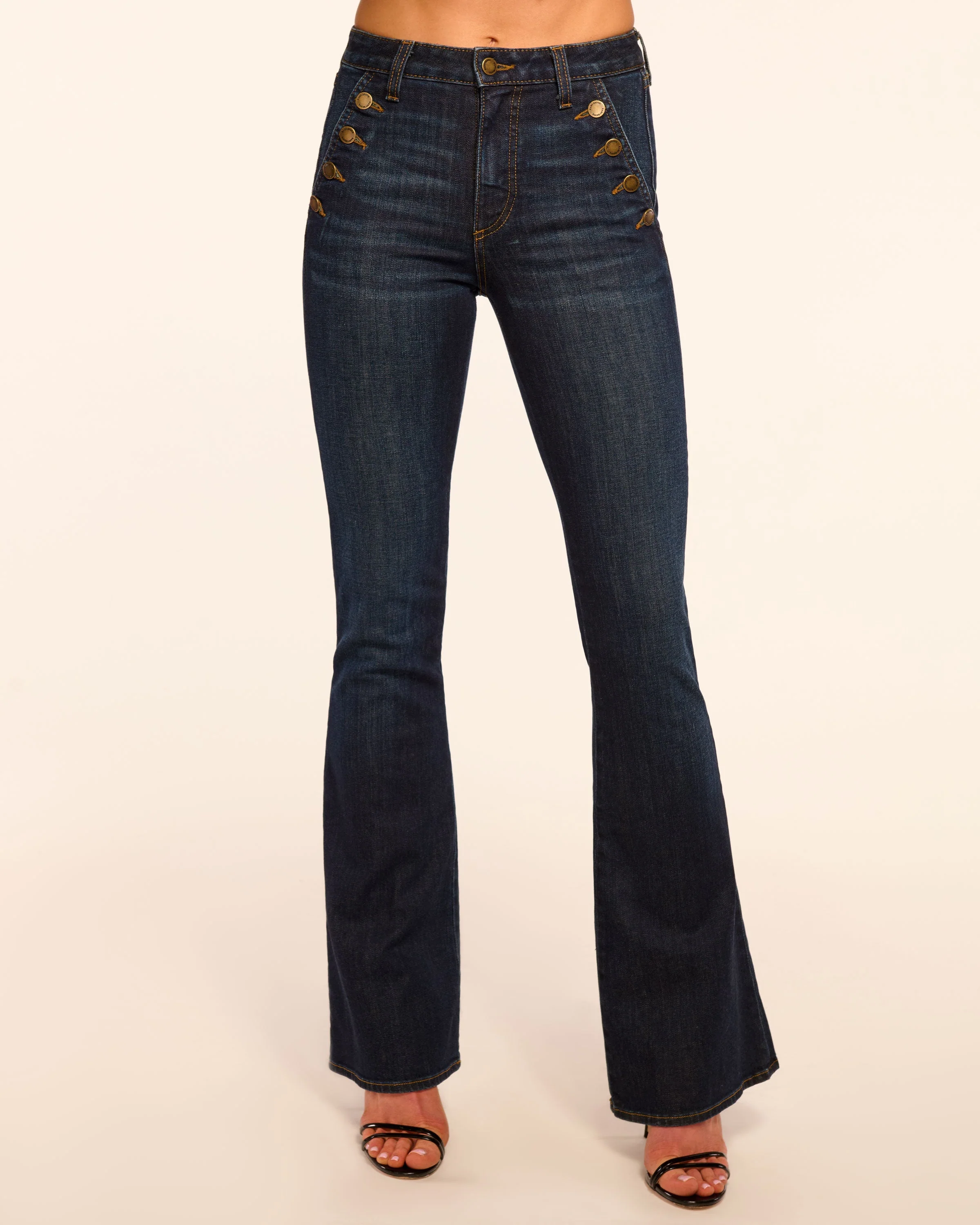 Helena High-Rise Flare Jean - Image 27