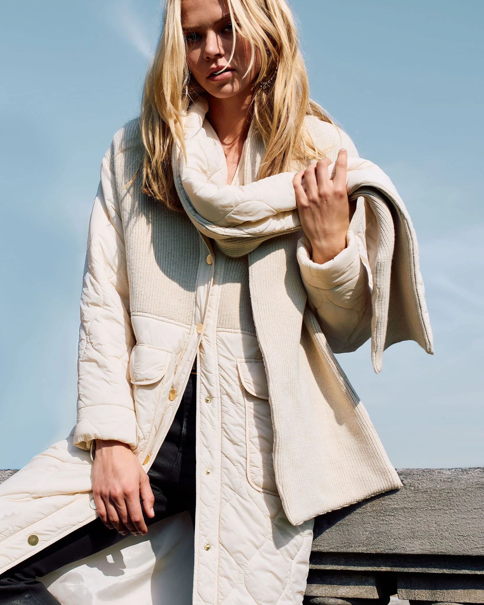 Melanie Combo Puffer Coat - Image 13