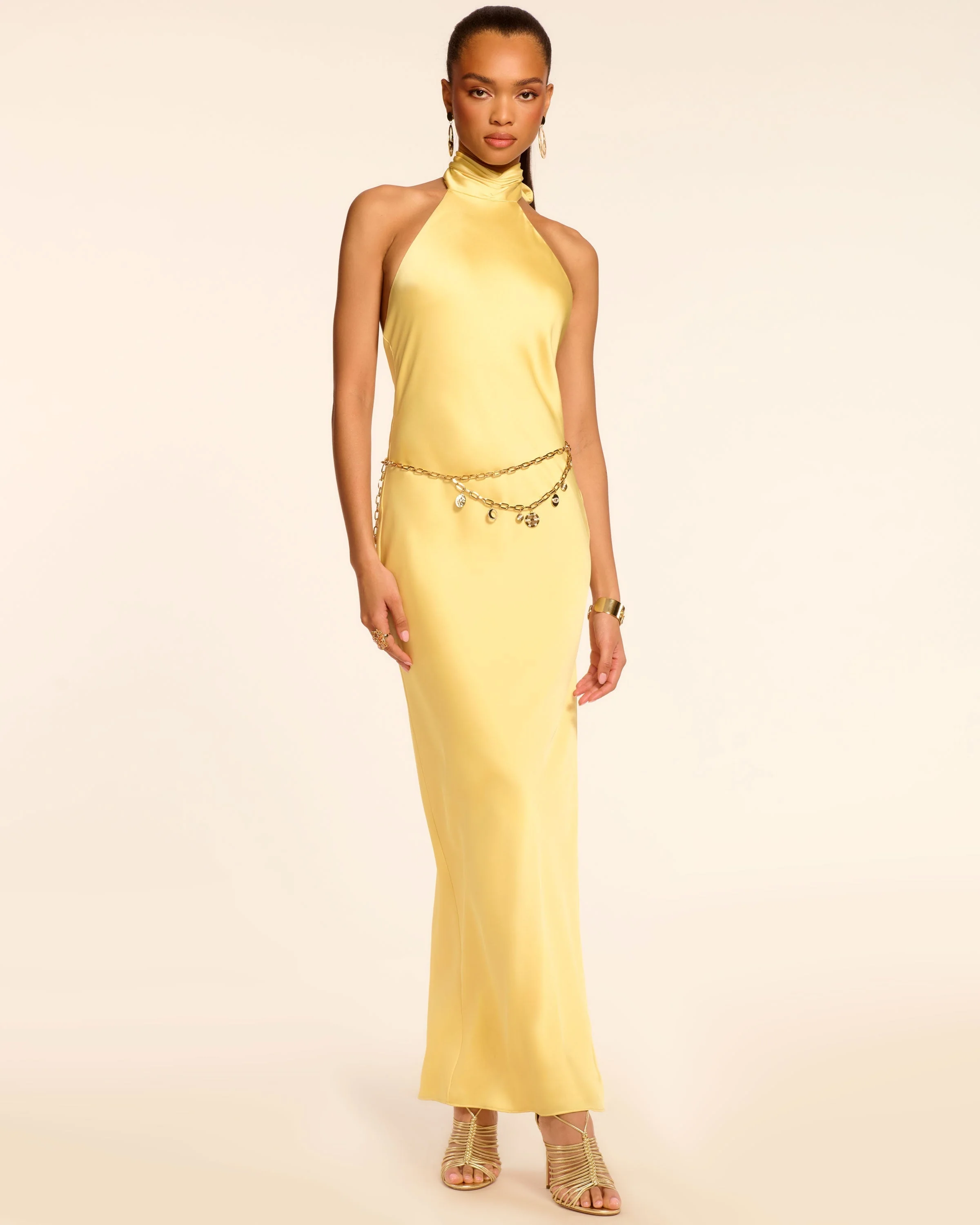 Tatiana High Neck Gown - Image 3
