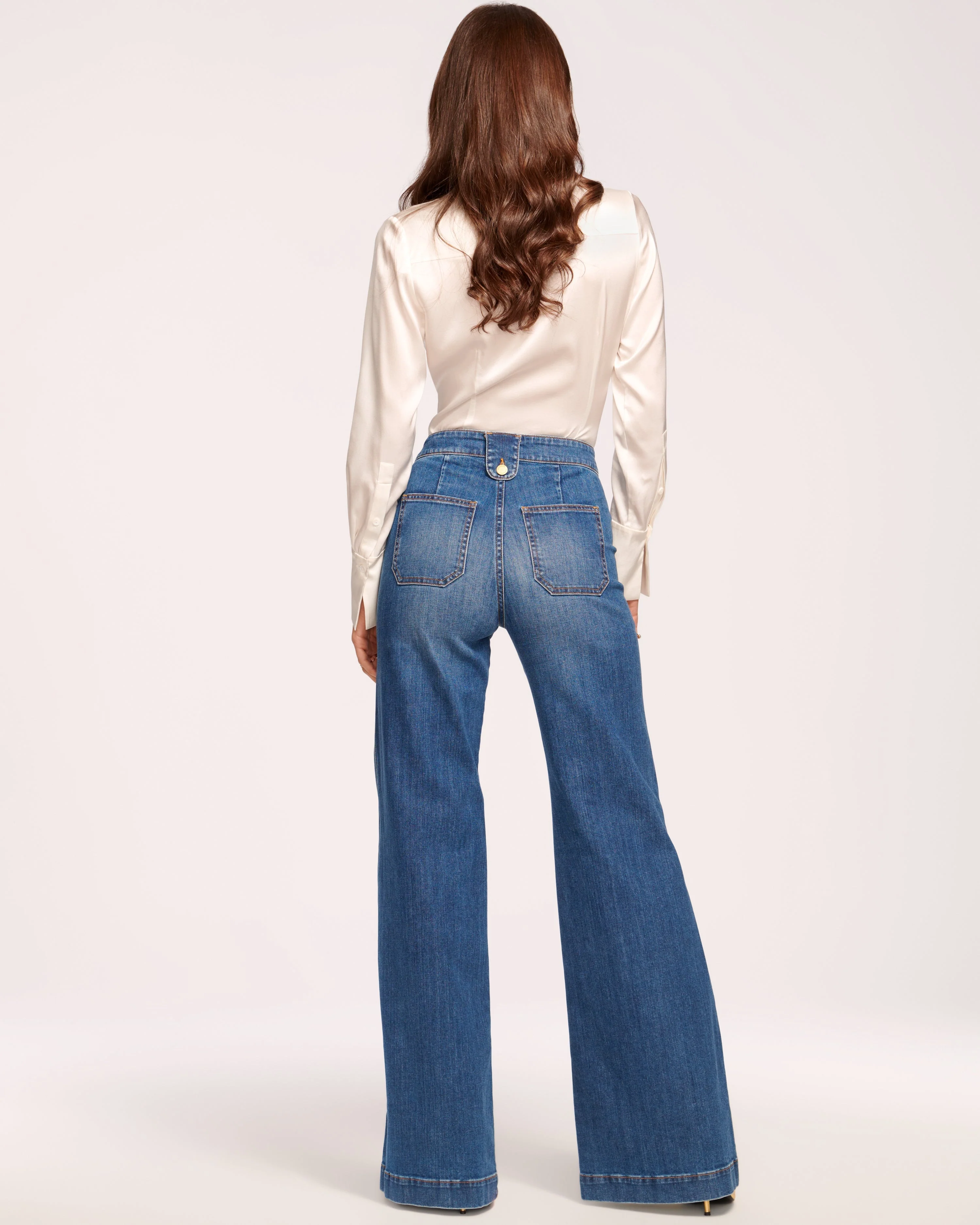 Theodora High-Rise Wide Leg Jean - Image 5